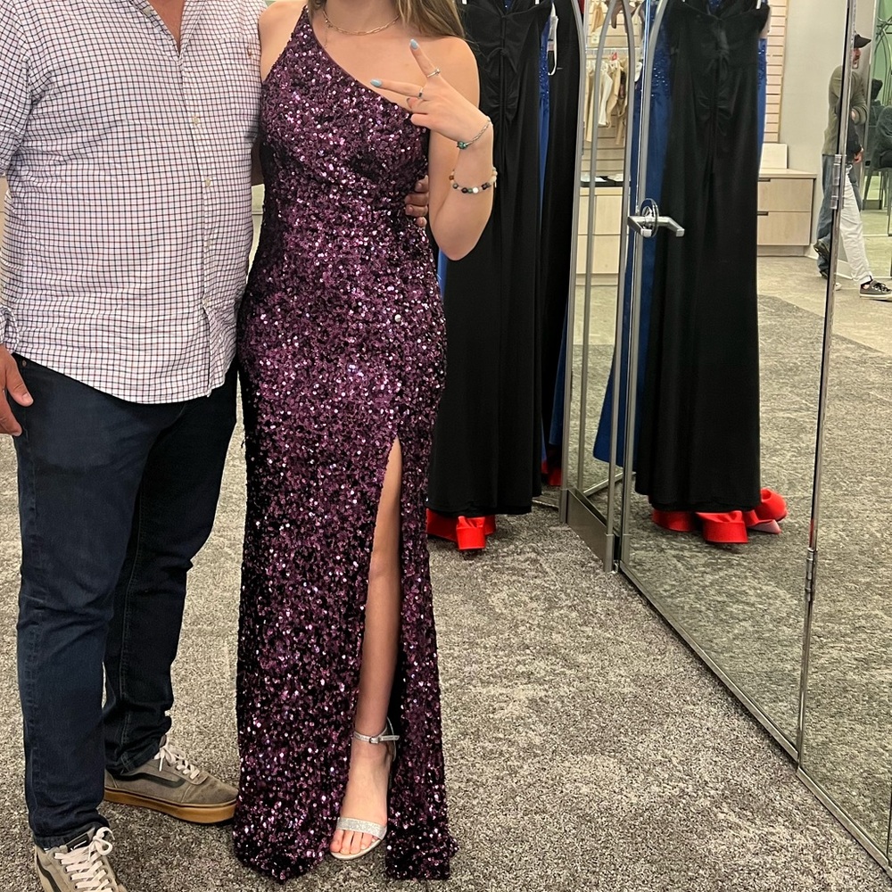 Jules & Cleo Purple Dress